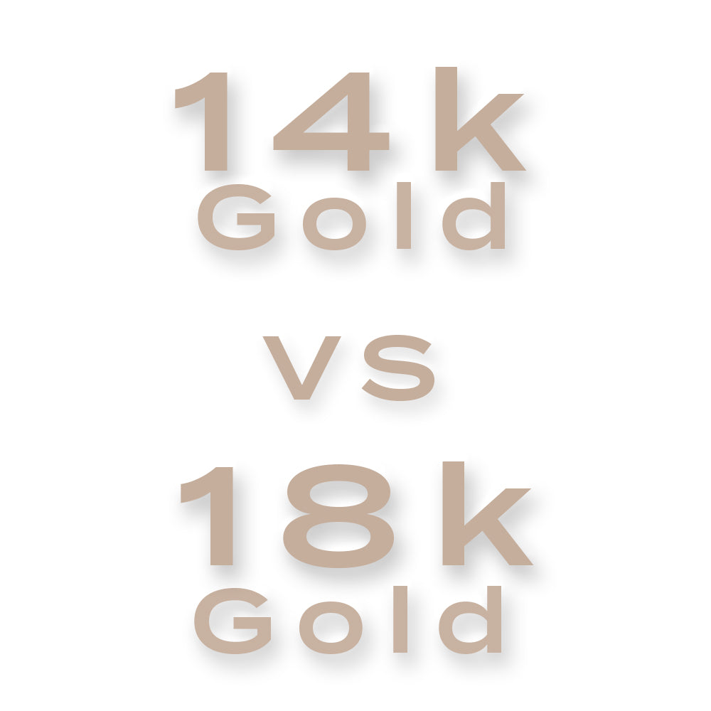 Gold 14k vs Gold 18k