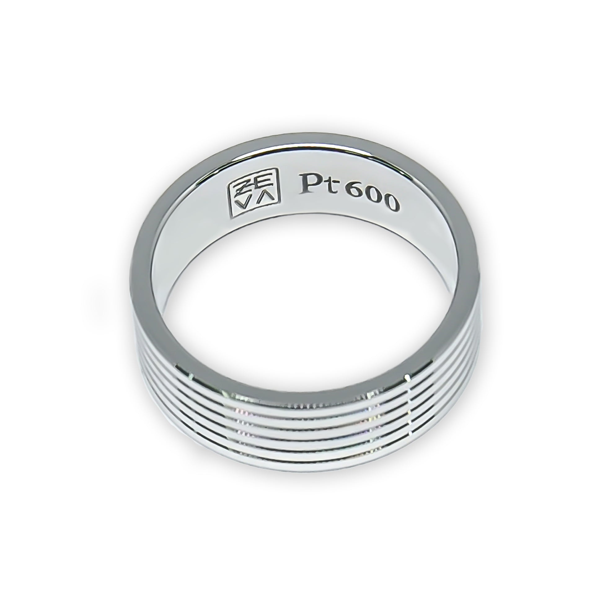 Ring MOTION 6mm Platinum 600