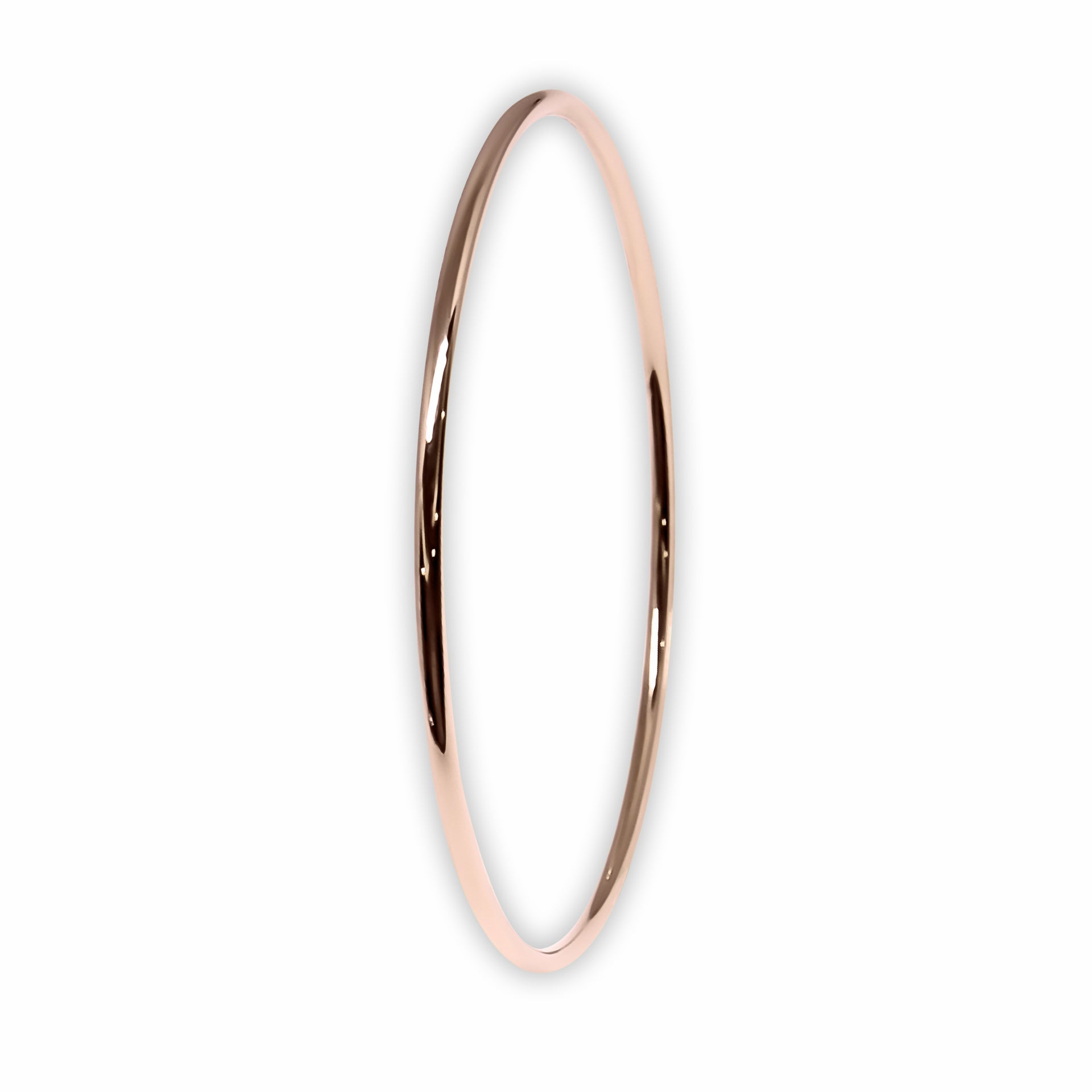 Bracelet EARTH IS ROUND 2mm rond or rouge 18k 750