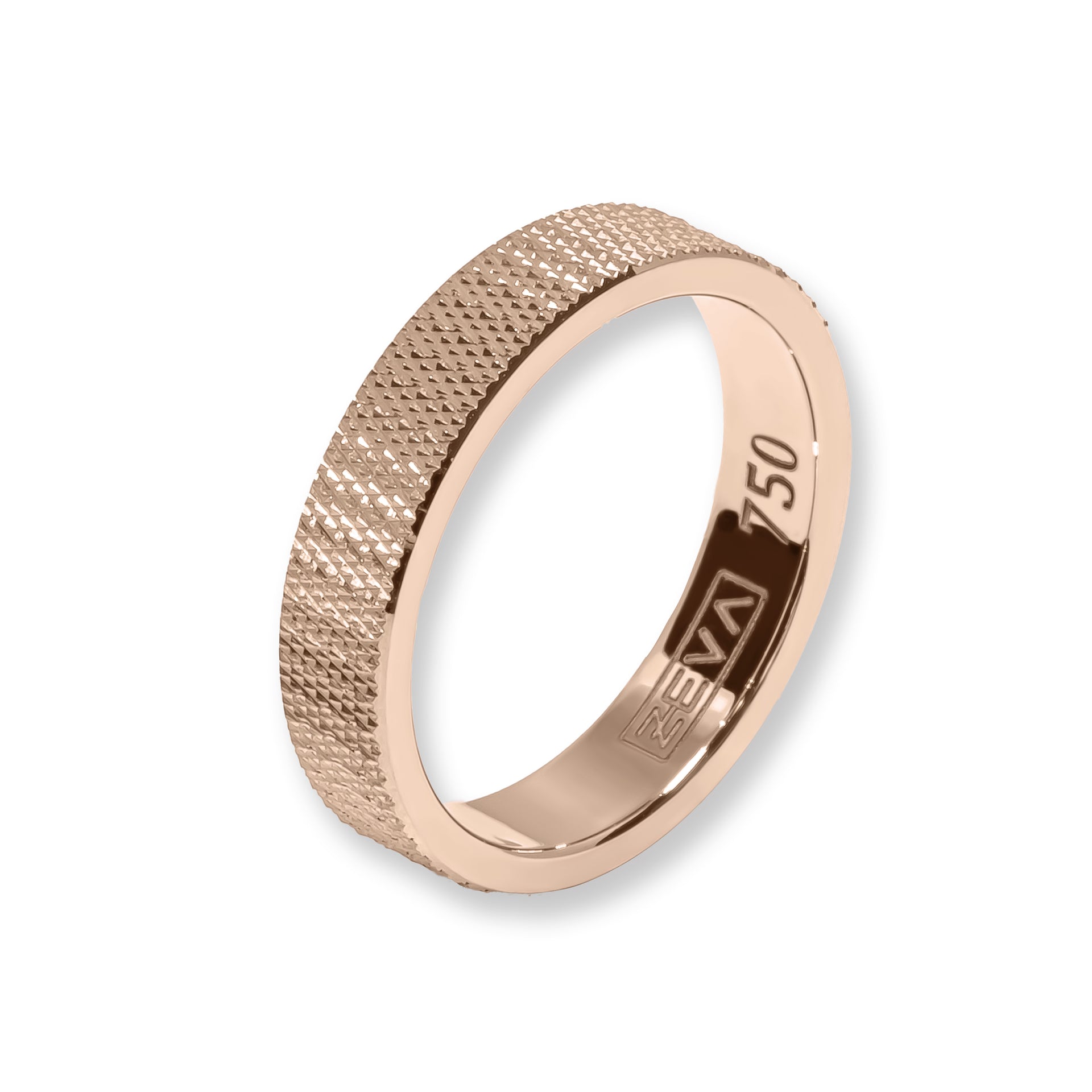 Ring WIRED 4mm red gold 18K